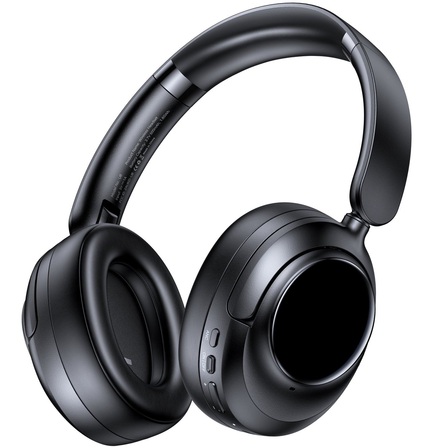 Hybrid Premium Stereo Headphones with Noise Reduction & Soft Cushions for Comfort